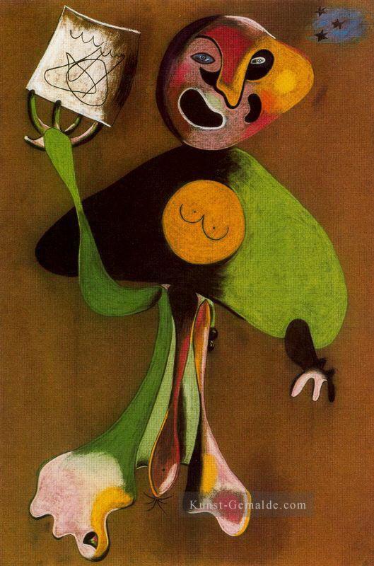 Frau Opernsängerin Joan Miró Ölgemälde